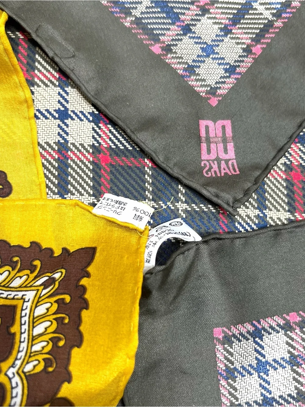 (2) Silk Scarf /Bandana 23